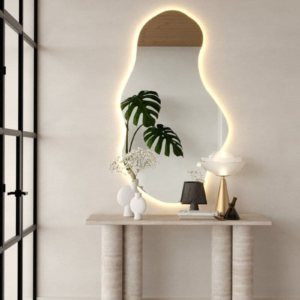 Irregular Shape Led Mirror